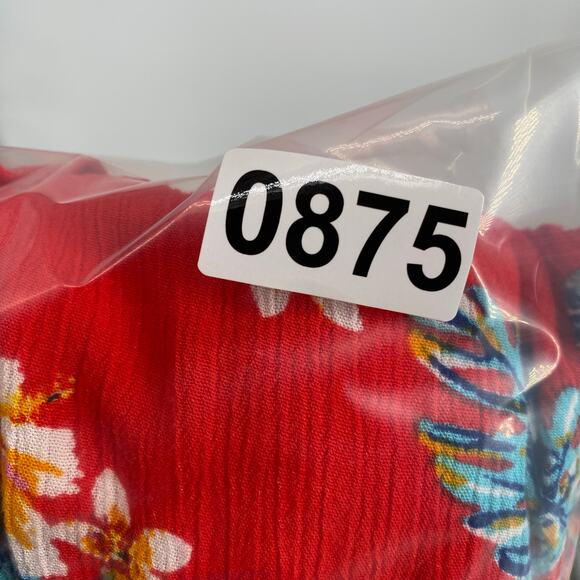 Saide & Sage Dress Women’s Medium Floral Faux Wrap Summer Feminine Flirty - Picture 8 of 8